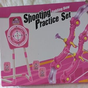 Pink Shooting Practice Set for Kids